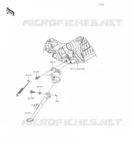 BEQUILLES pour Kawasaki Z H2