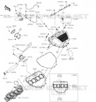 CHAMBRE A AIR pour Kawasaki Z H2
