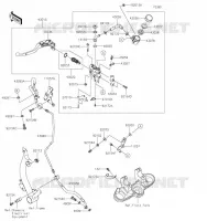 EMBRAYAGE MAITRE CYLINDRE pour Kawasaki Z H2