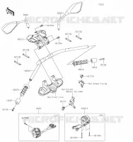 GUIDON pour Kawasaki Z H2