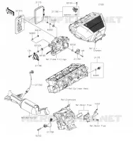 INJECTION CARBURANT pour Kawasaki Z H2