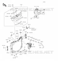 RADIATEUR pour Kawasaki Z H2