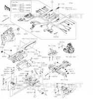 CHASSIS EQUIPMENT ELECTRIQUE pour Kawasaki MULE SX