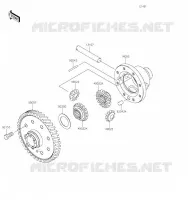 DIFFERENTIEL pour Kawasaki MULE SX