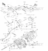 DURIT DE FREIN AVANT pour Kawasaki MULE SX