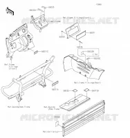 ETIQUETTES pour Kawasaki MULE SX