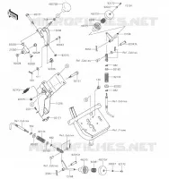 LEVIER DE VITESSE pour Kawasaki MULE SX