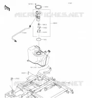 POMPE A ESSENCE pour Kawasaki MULE SX