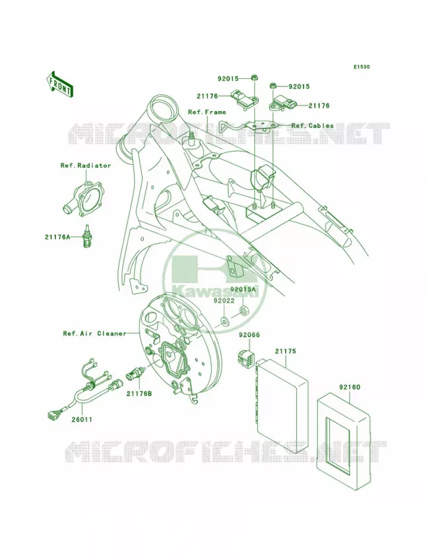 Fuel Injection Kawasaki MOTOS 1500 2007 Vulcan 1500 Classic  VN1500N7FA