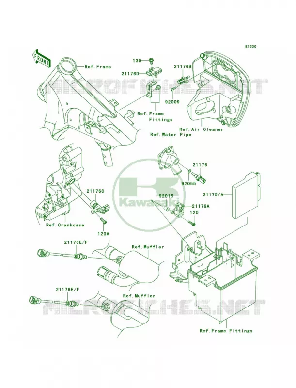 Fuel Injection Kawasaki MOTOS 900 2007 Vulcan 900 Custom  VN900C7F