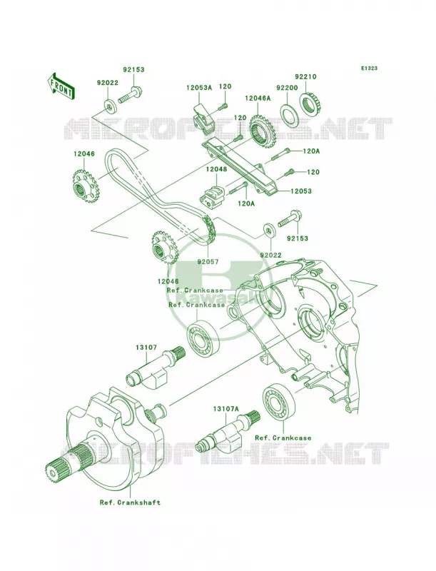 Balancer Kawasaki MOTOS 2000 2006 Vulcan 2000  VN2000A6F