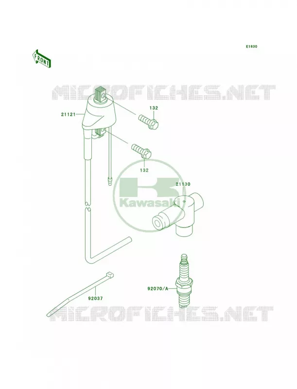 Ignition System Kawasaki MOTOS 200 2005 KDX200  KDX200-H11
