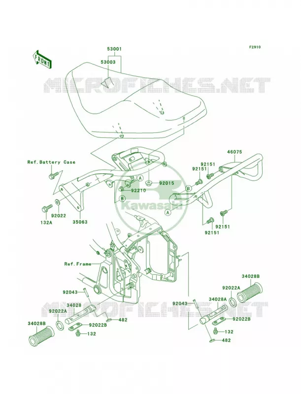Accessory Kawasaki MOTOS 800 2003 Vulcan 800 Drifter  VN800-E3