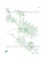 Clutch pour Kawasaki KLX125