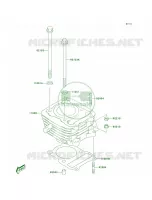 Cylinder pour Kawasaki KLX125