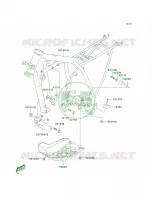 Frame pour Kawasaki KLX125
