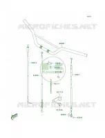 Handlebar pour Kawasaki KLX125