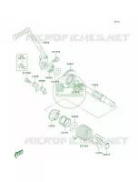 Kickstarter Mechanism pour Kawasaki KLX125