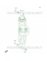 Shock Absorbers pour Kawasaki KLX125