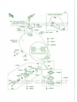 Fuel TankVN750 A15 A18 pour Kawasaki Vulcan 750