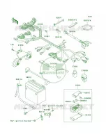 Chassis Electrical Equipment pour Kawasaki Vulcan 1500 Drifter