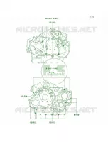 Crankcase Bolt Pattern pour Kawasaki Vulcan 1500 Drifter