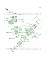 CylinderPistons pour Kawasaki Vulcan 1500 Drifter