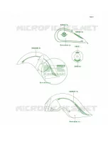 DecalsGooseberryVN1500 J1 pour Kawasaki Vulcan 1500 Drifter