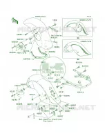 Fenders pour Kawasaki Vulcan 1500 Drifter