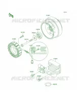 Generator pour Kawasaki Vulcan 1500 Drifter