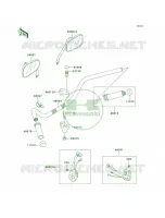Handlebar pour Kawasaki Vulcan 1500 Drifter