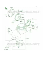 Headlights pour Kawasaki Vulcan 1500 Drifter