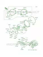 Left Engine Covers pour Kawasaki Vulcan 1500 Drifter