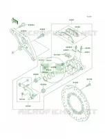 Rear Brake pour Kawasaki Vulcan 1500 Drifter