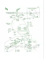 Fuel TankVN750 A15 A18 pour Kawasaki Vulcan 750
