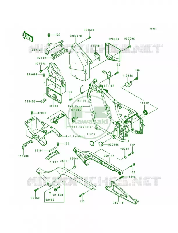 Battery Case Kawasaki MOTOS 800 1999 Vulcan 800  VN800-A5
