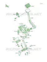 Brake PedalTorque Link pour Kawasaki Vulcan 1500