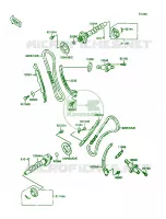 CamshaftsTensioner pour Kawasaki Vulcan 1500