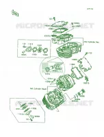 Cylinder Head Cover pour Kawasaki Vulcan 1500