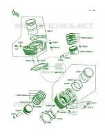CylinderPistons pour Kawasaki Vulcan 1500