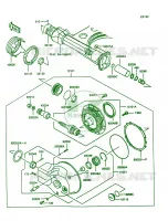 Drive ShaftFinal Gear pour Kawasaki Vulcan 1500