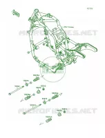 Frame Fittings pour Kawasaki Vulcan 1500