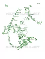 Frame pour Kawasaki Vulcan 1500
