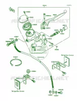 Front Master Cylinder pour Kawasaki Vulcan 1500