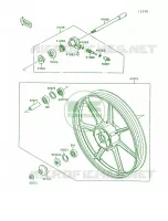 Front Wheel pour Kawasaki Vulcan 1500