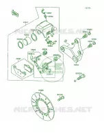 Rear Brake pour Kawasaki Vulcan 1500