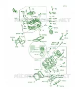 Cylinder Head pour Kawasaki Vulcan 750