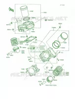 CylinderPistons pour Kawasaki Vulcan 750