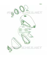 DecalsBlueSilver pour Kawasaki Vulcan 750