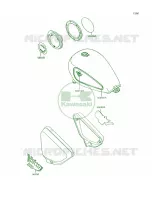 DecalsRedRed pour Kawasaki Vulcan 750